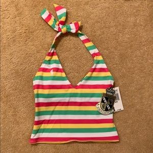 Juicy Couture Swim - NWT Juicy Couture striped tankini top Juicy Couture Swim - NWT Juicy Couture striped tankini top